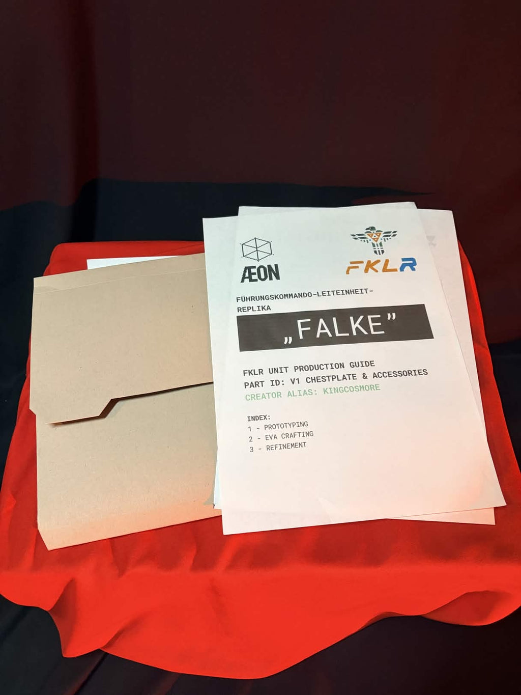 SIGNALIS FLKR Armour Pattern